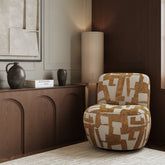 Poltrona girevole Jena